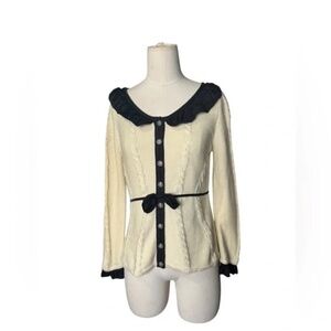 ANTHROPOLOGIE Guinevere Cardigan ADORABLE - M